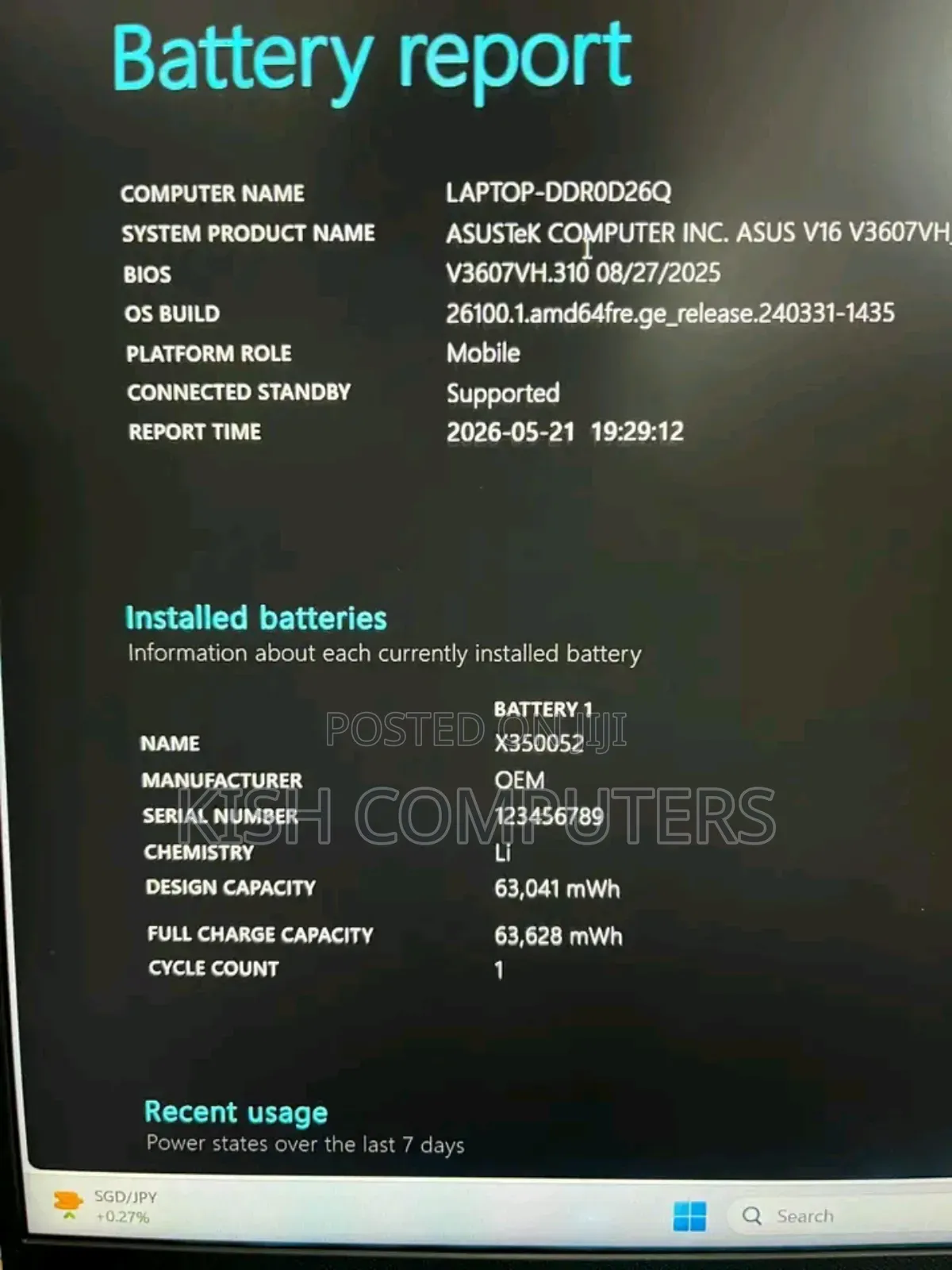 New Laptop Acer Aspire 5 16GB Intel Core i7 SSD 1T