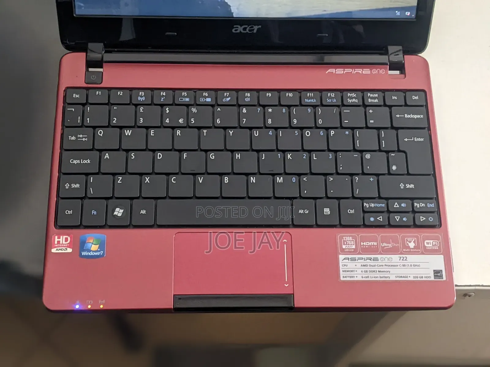 Laptop Acer Aspire 1 4GB HDD 250GB