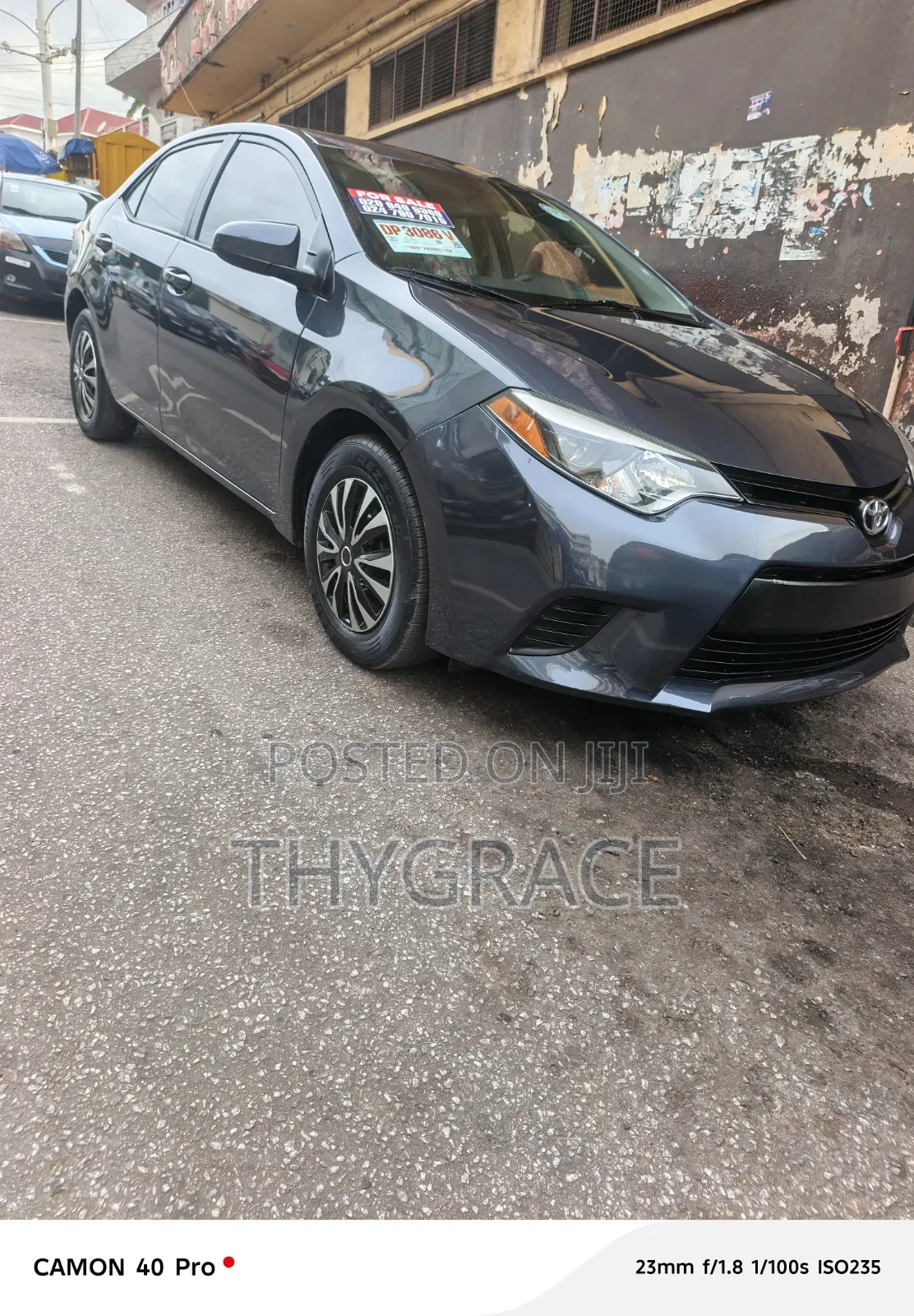 Toyota Corolla LE 4dr Sedan (1.8L 4cyl CVT) 2016 Gray