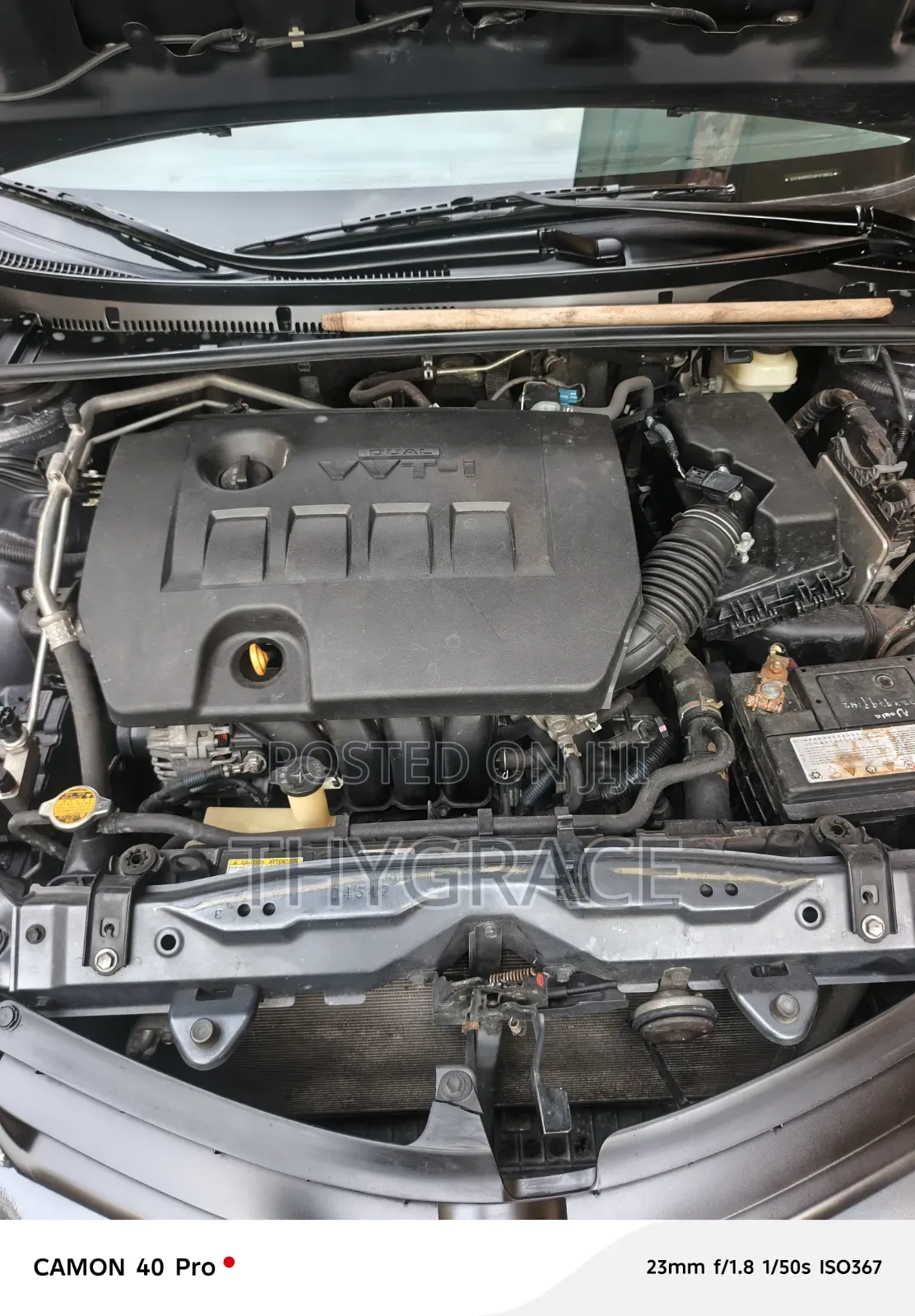Toyota Corolla LE 4dr Sedan (1.8L 4cyl CVT) 2016 Gray