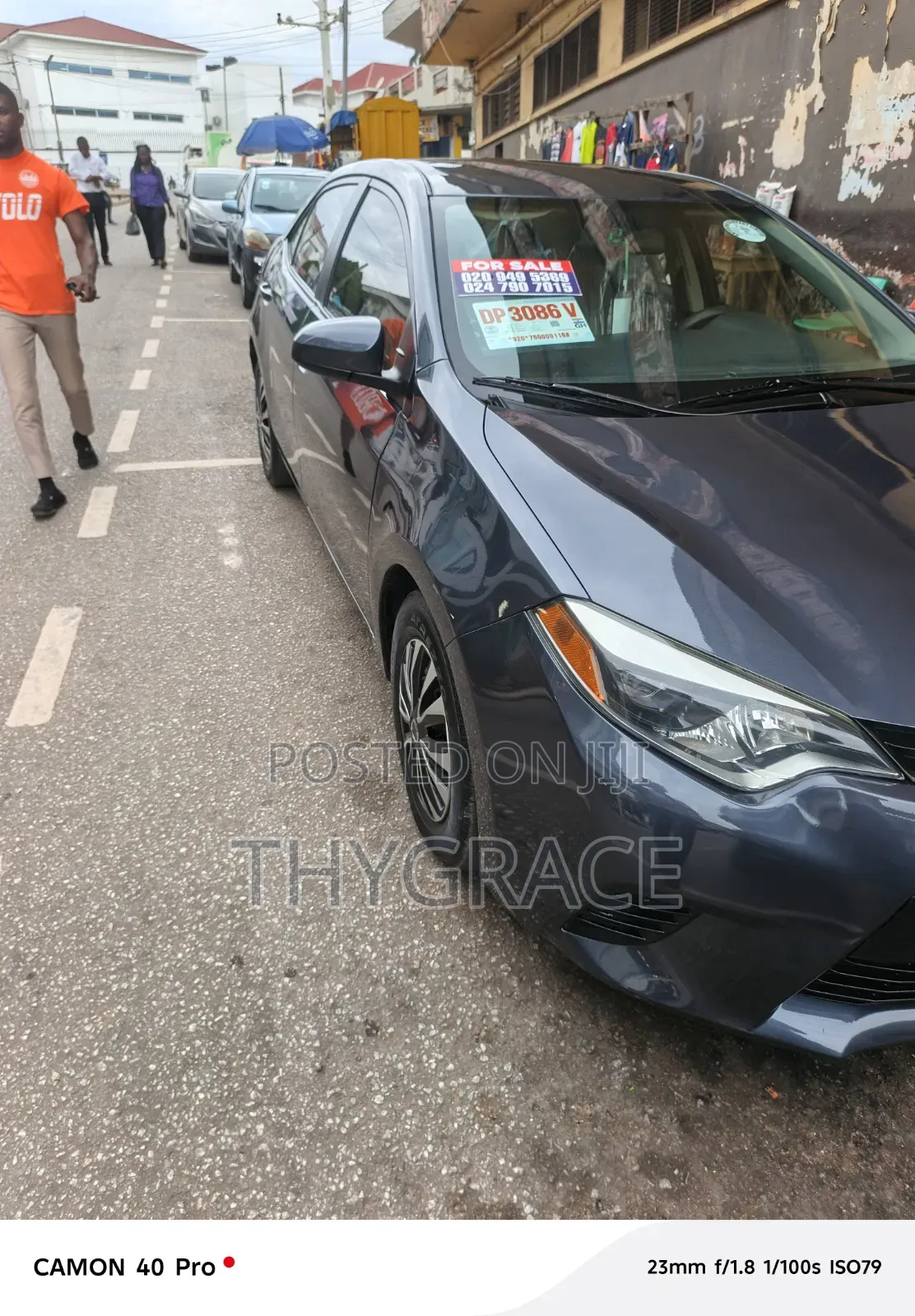 Toyota Corolla LE 4dr Sedan (1.8L 4cyl CVT) 2016 Gray