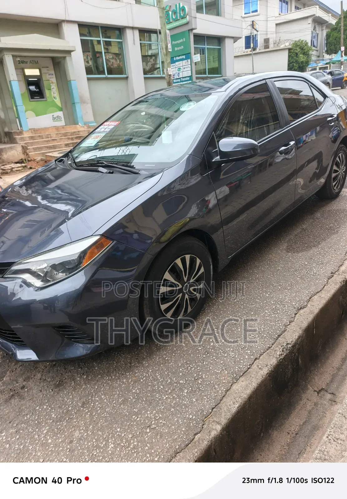 Toyota Corolla LE 4dr Sedan (1.8L 4cyl CVT) 2016 Gray