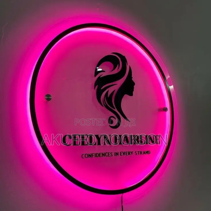 Acrylic Logo Signs Accra
