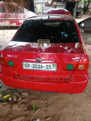 Toyota Corolla 2015 Red