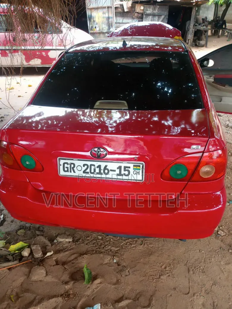 Toyota Corolla 2015 Red