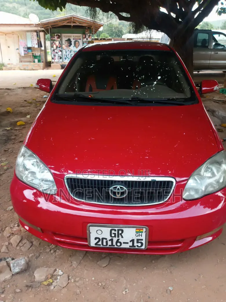 Toyota Corolla 2015 Red