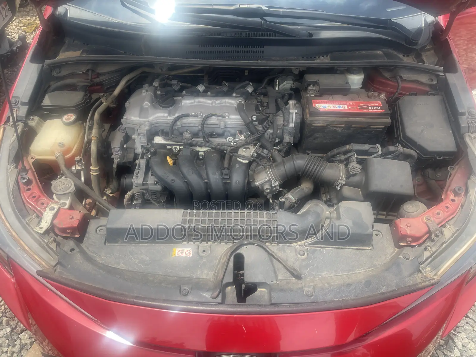 Toyota Corolla LE 2021 Red