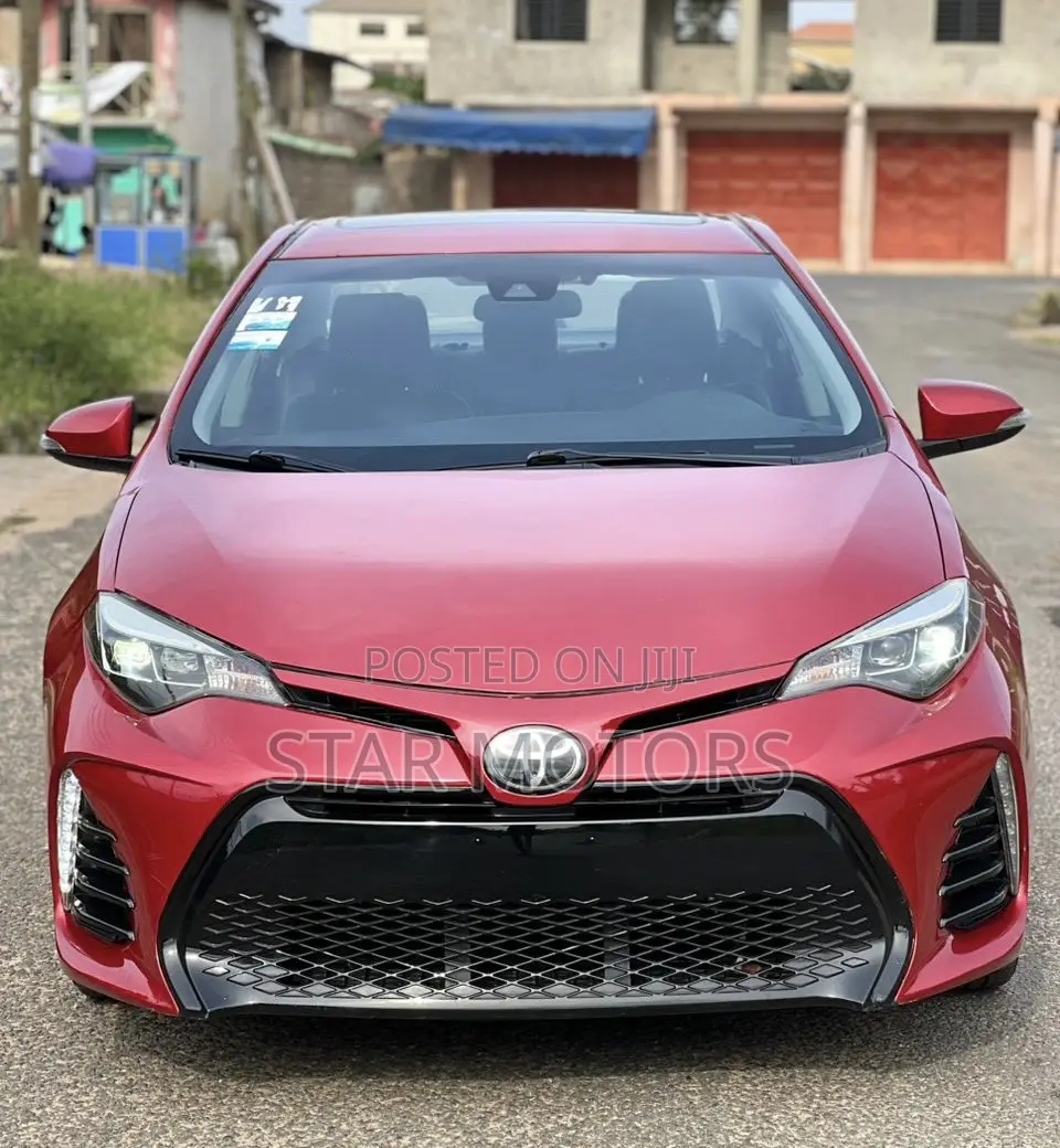 Toyota Corolla 2017 Red