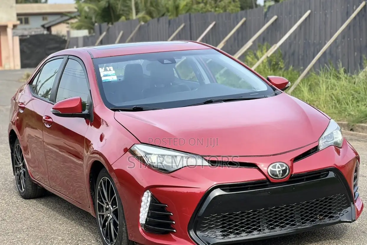 Toyota Corolla 2017 Red