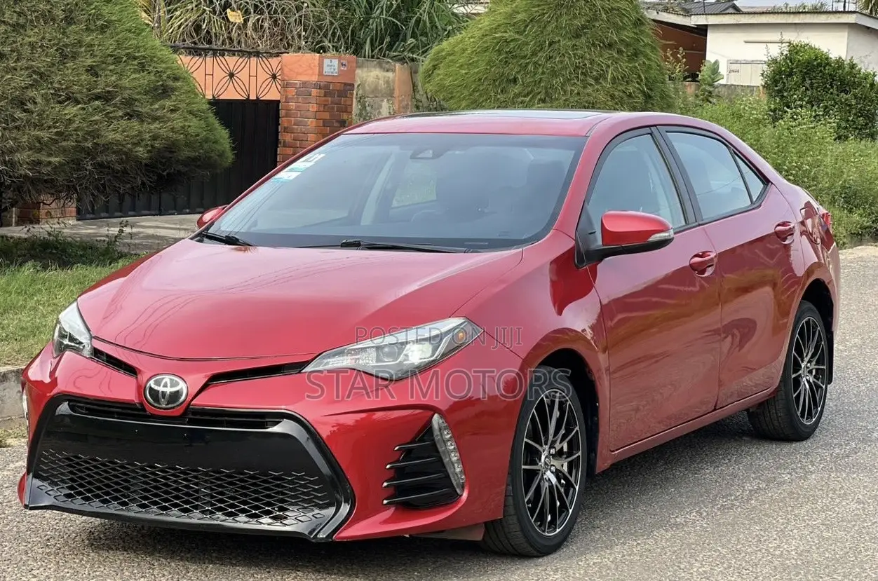 Toyota Corolla 2017 Red