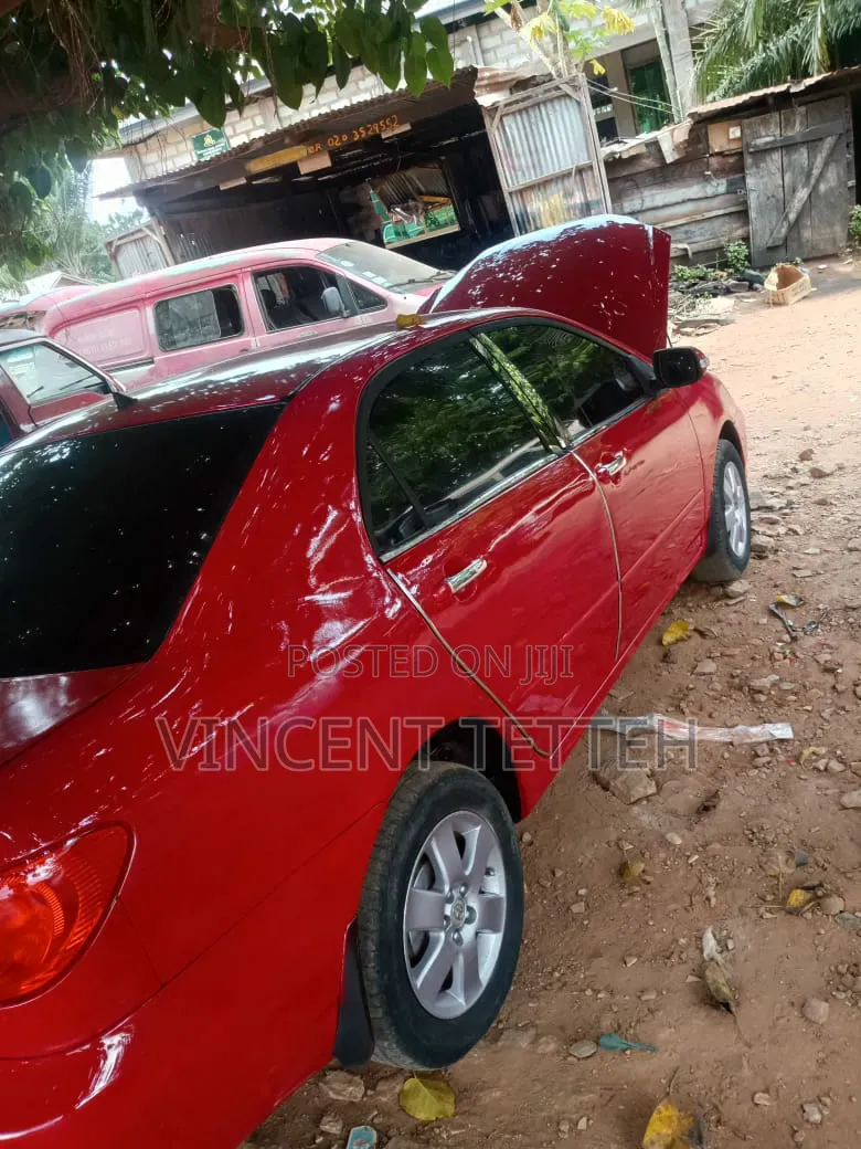 Toyota Corolla 2015 Red