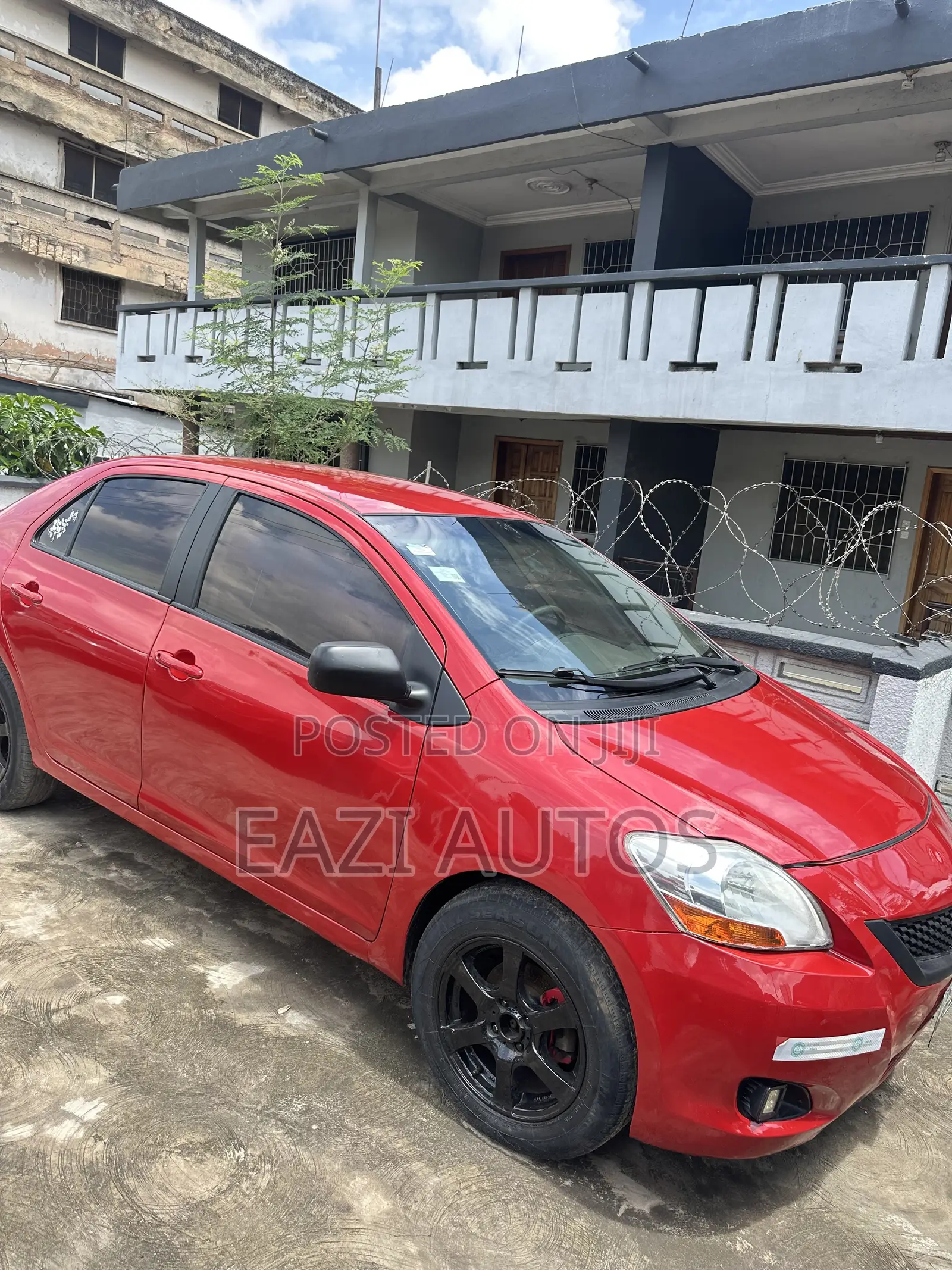 Toyota Yaris 2008 Red