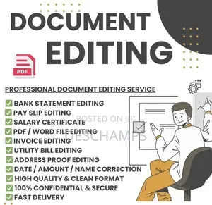 Professional Document Editing