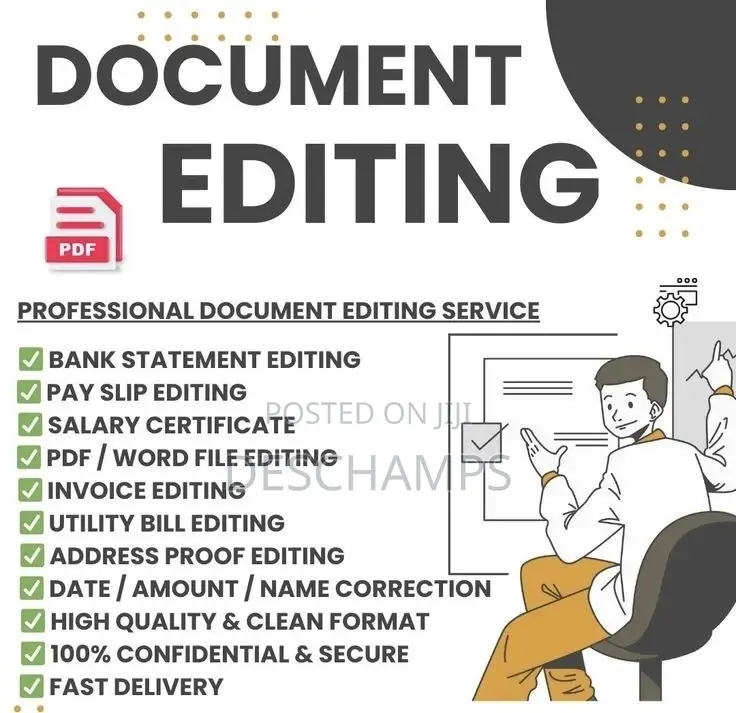 Professional Document Editing