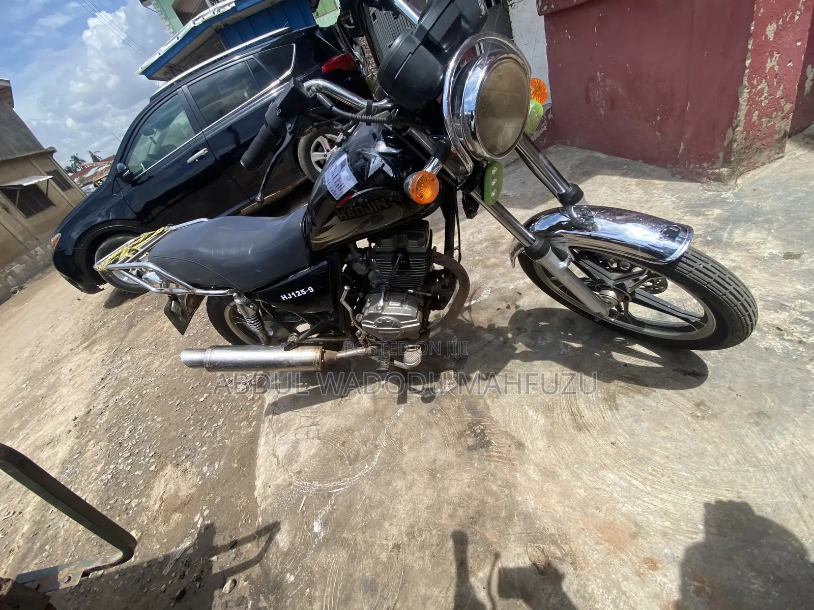 Haojue HJ125-8K 2022 Black
