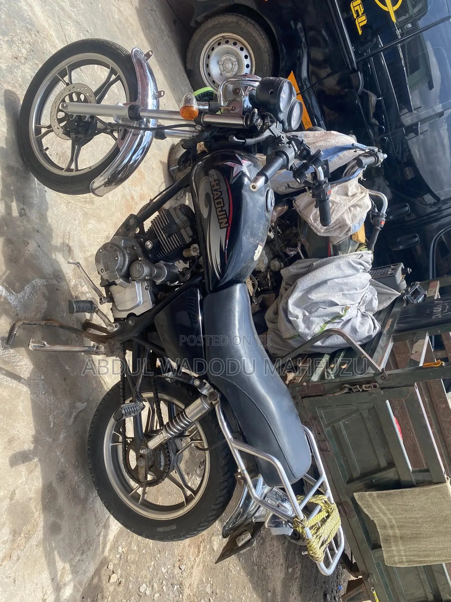 Haojue HJ125-8K 2022 Black