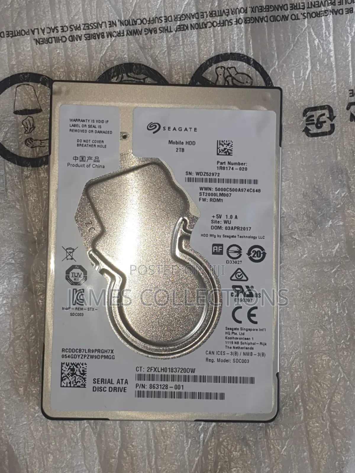HDD Hard Disk Drive