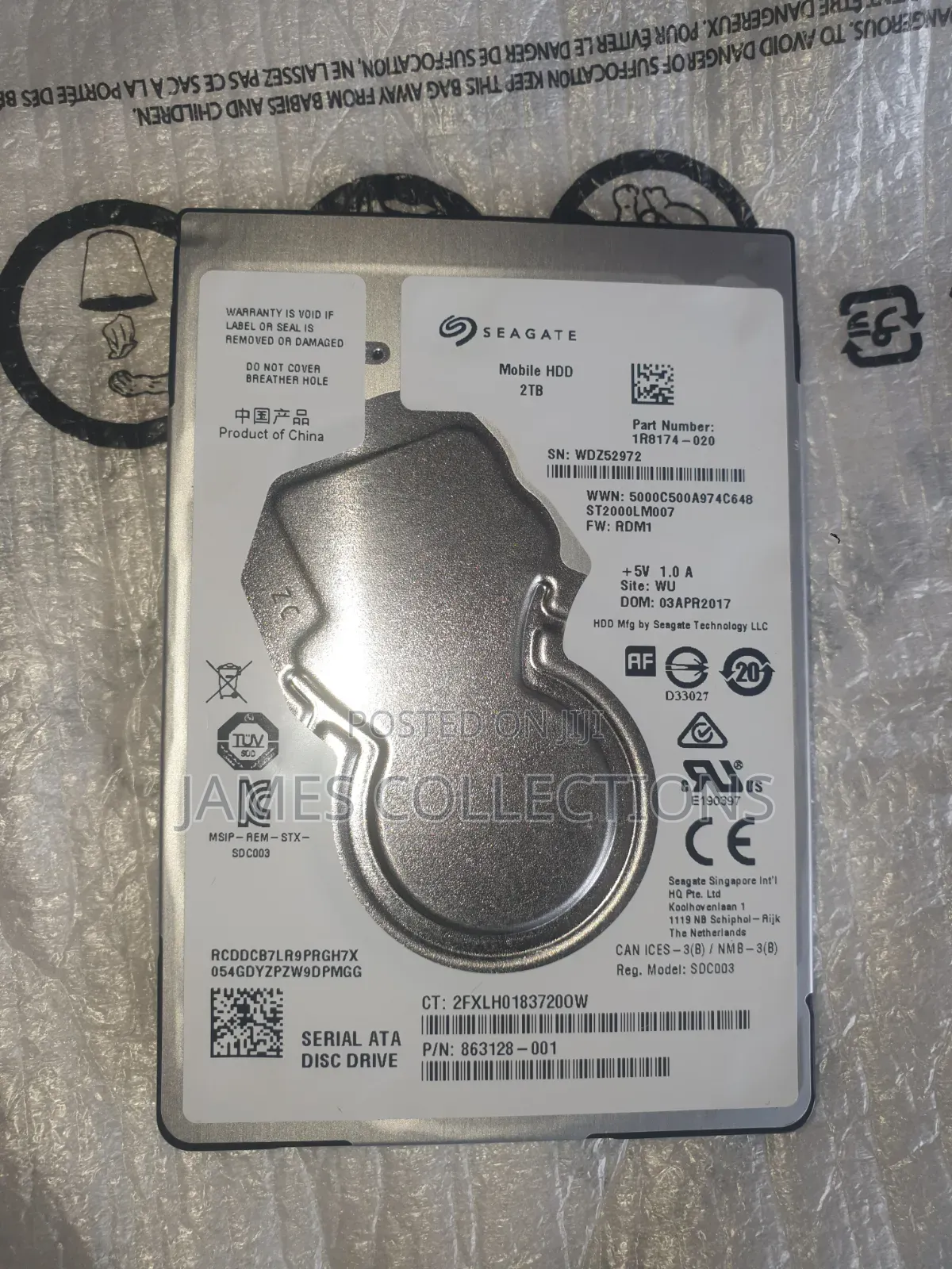 HDD Hard Disk Drive