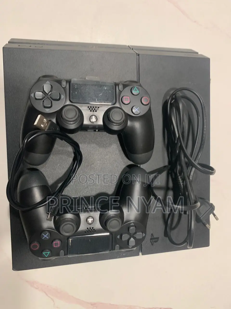 *1 Terabyte Ps4 With 2 Controllers* Hdmi Cord and Power Cable
