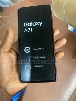 New Samsung Galaxy A71 128 GB Black