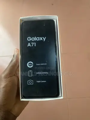 New Samsung Galaxy A71 128 GB Black