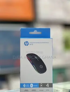 Hp W10 Bluetooth Wireless Dual Model Mouse