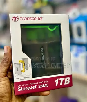 1tb Transcend External HDD