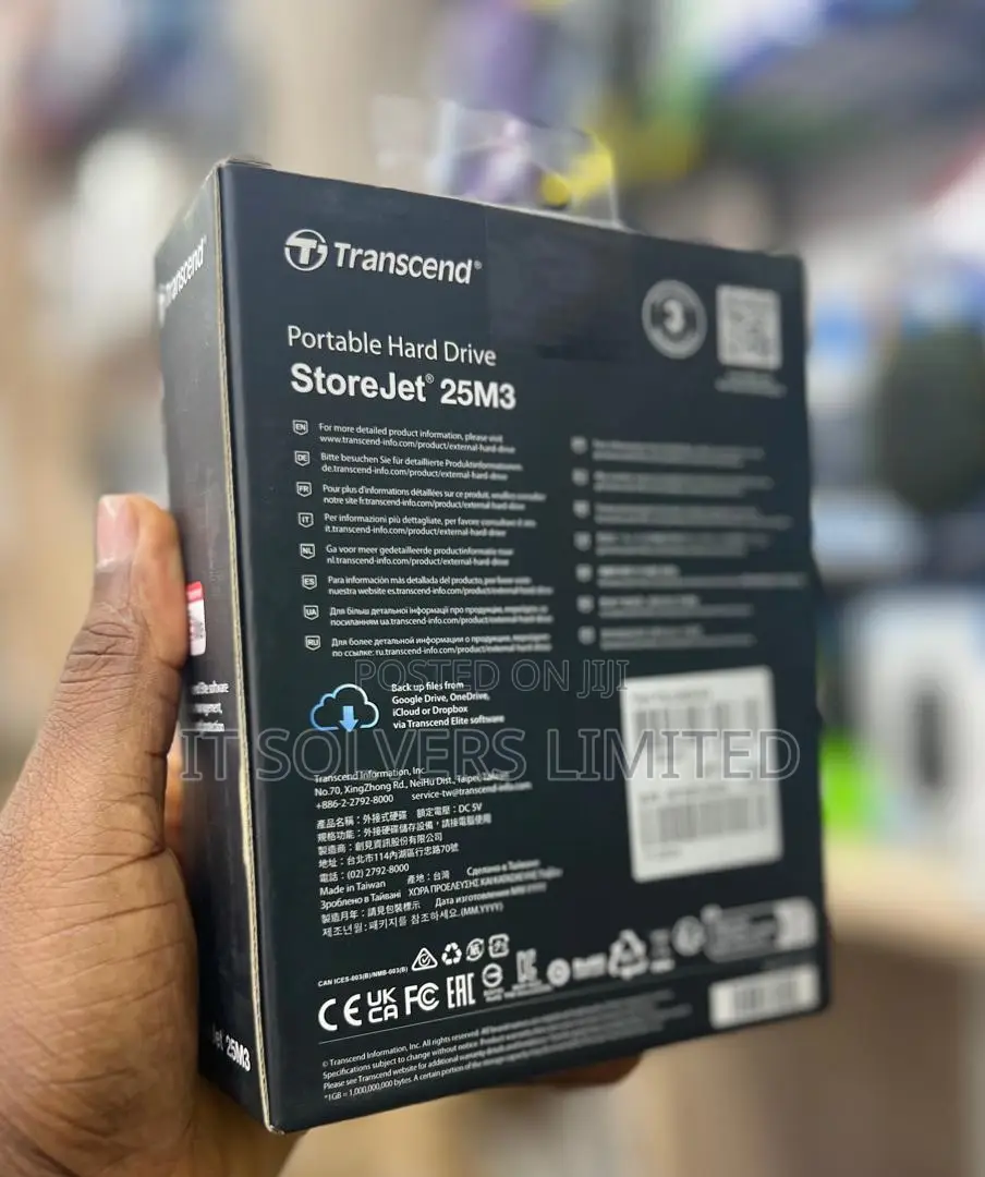 1tb Transcend External HDD