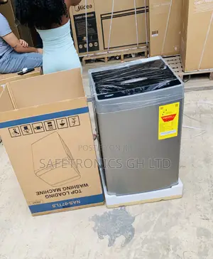 Top Class Grey Nasco 7kg Top Load Full Auto Washing Machine
