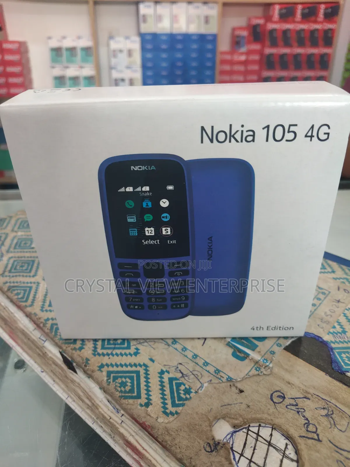New Nokia 105 Black
