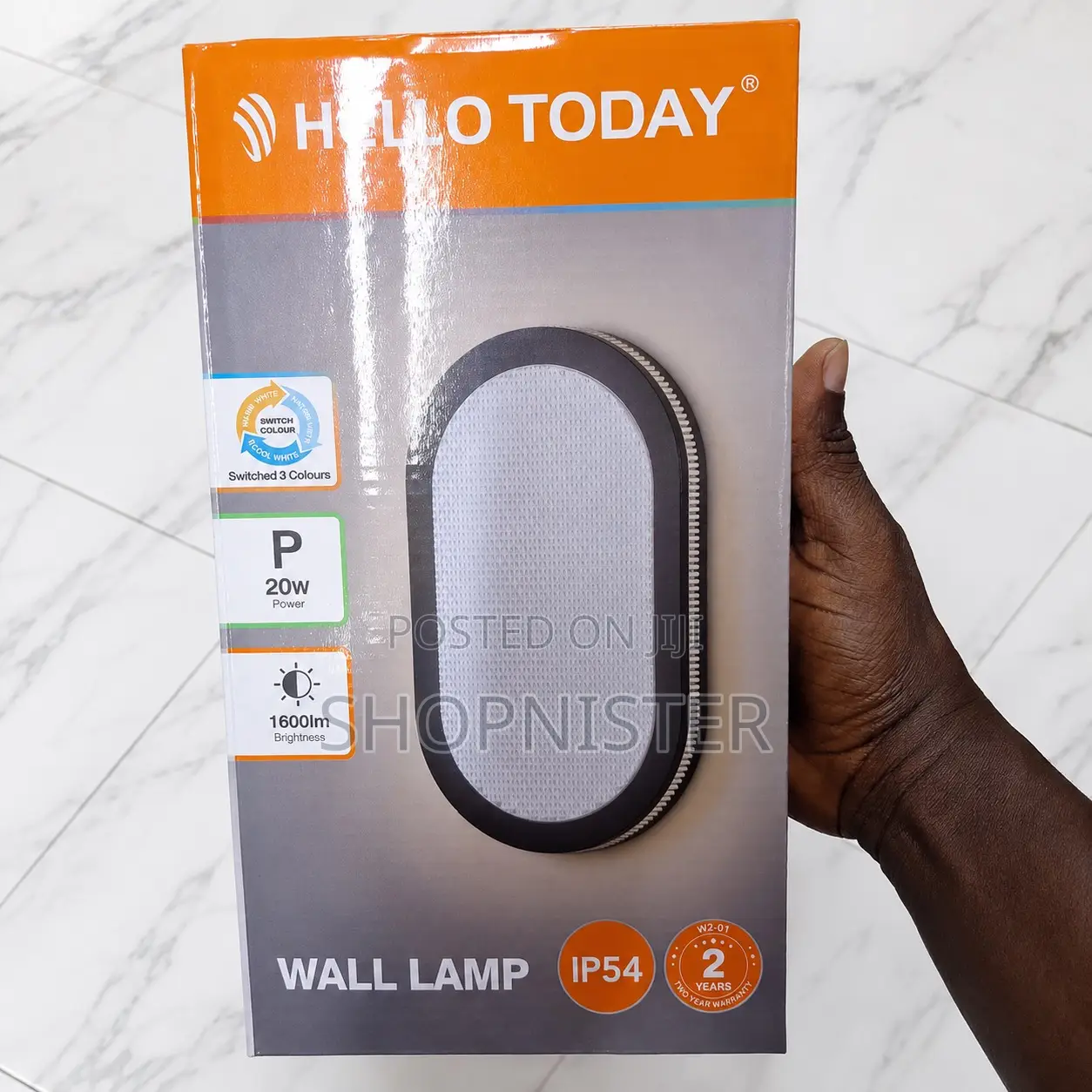 Luxury Modern Led Wall Light – Cool, Natural Warm White