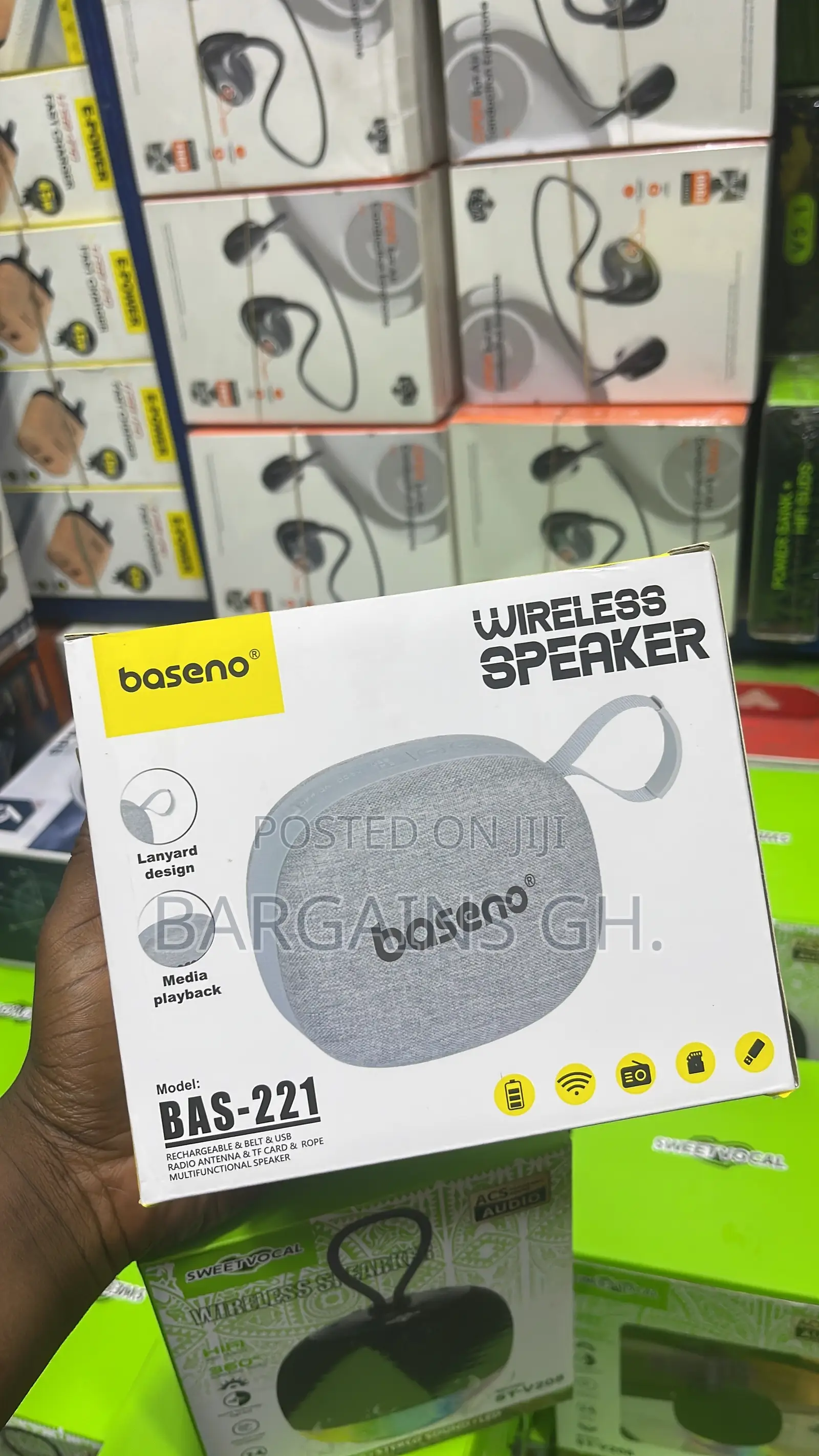 Baseno Bas-221 Portal Speaker