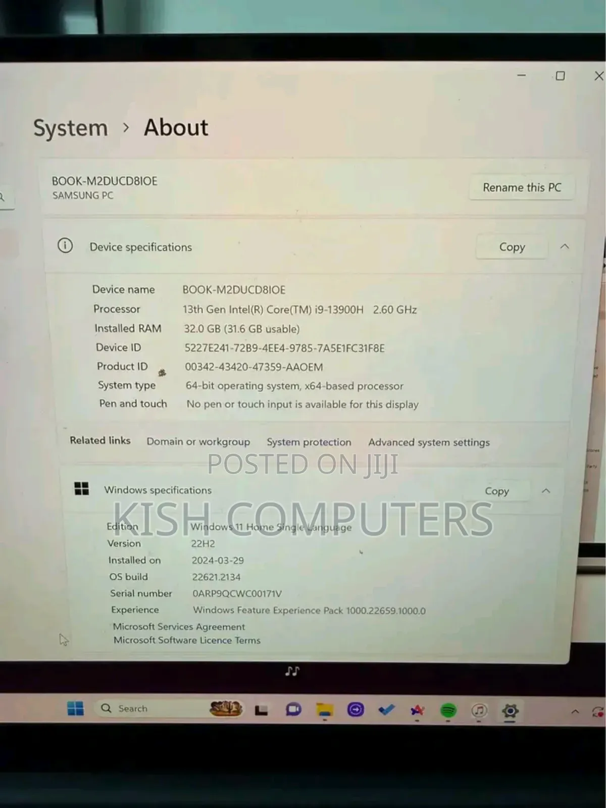 New Laptop Samsung Galaxy Book4 Ultra 32GB Intel Core i9 SSD 1T