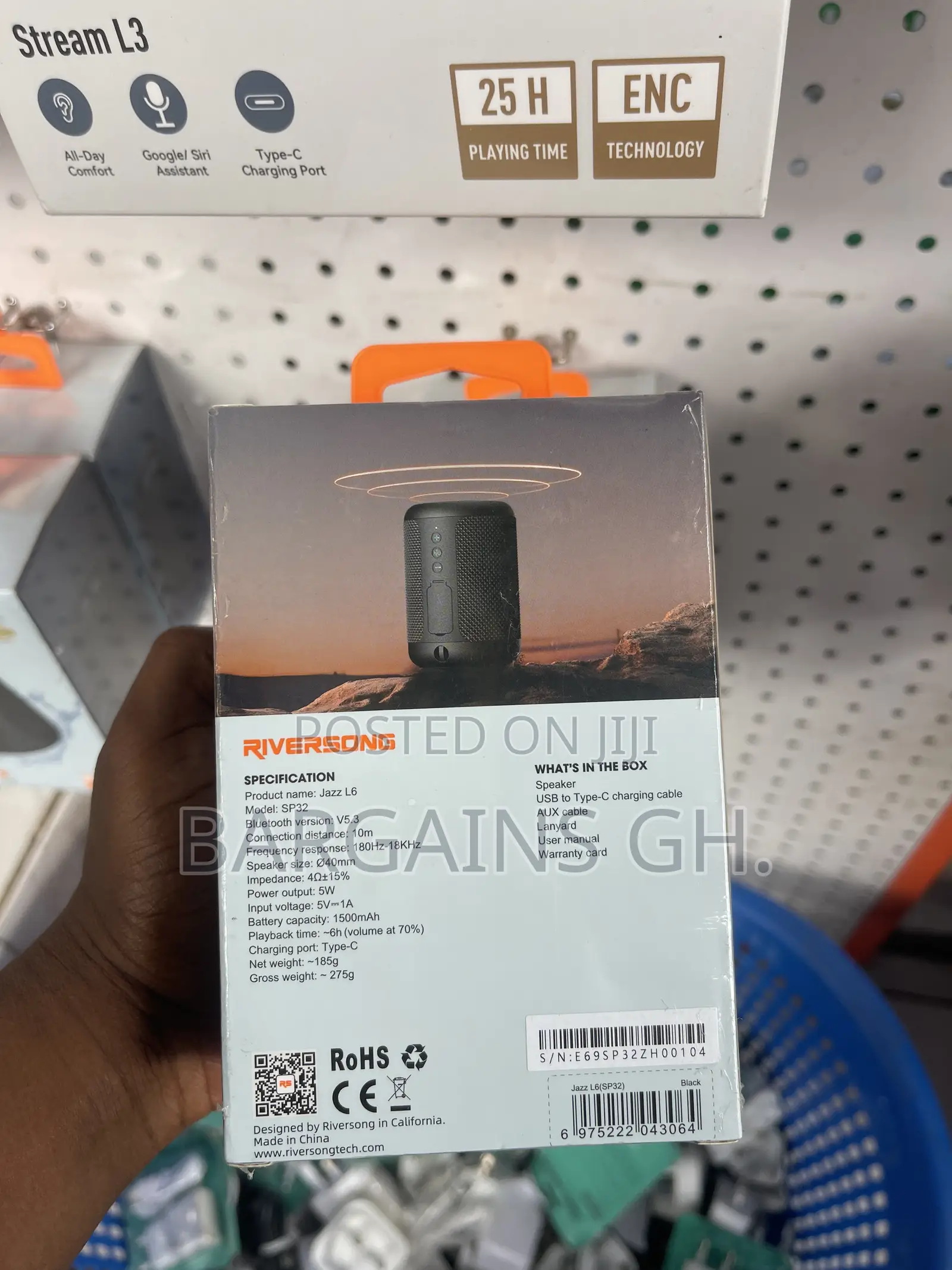 Riversong Jazz L6 Portable Speaker