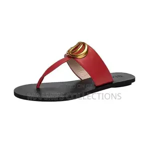 Gucci Marmont Thong Sandals ( in Box)