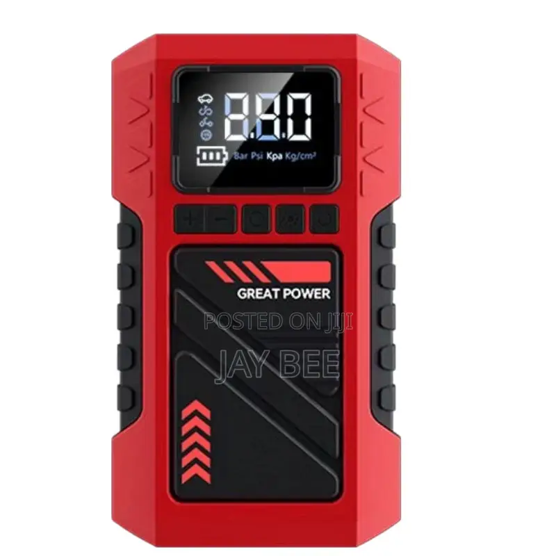Jumper Car Battery Starter and Car Inflater Emergency Starter Power