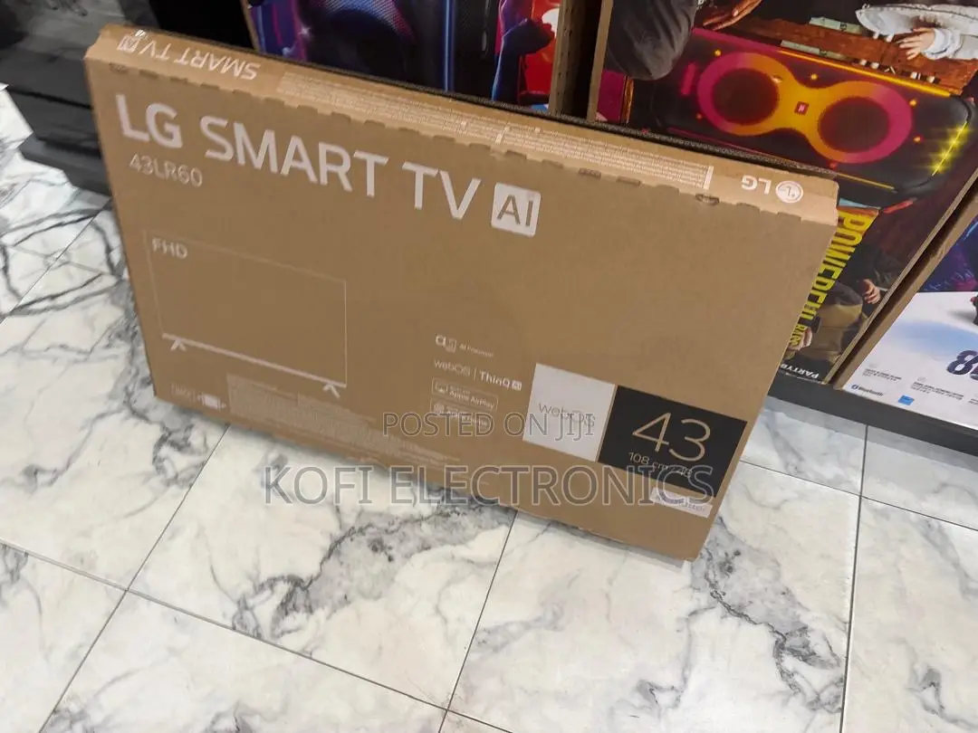 Lg 43” Smart Ai Tv Intelligent Entertainment Stunning Clarity