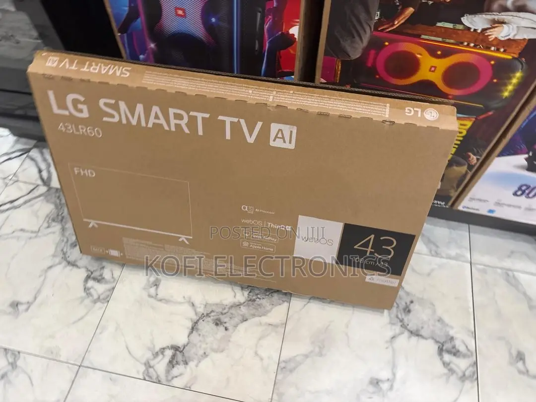 Lg 43” Smart Ai Tv Intelligent Entertainment Stunning Clarity