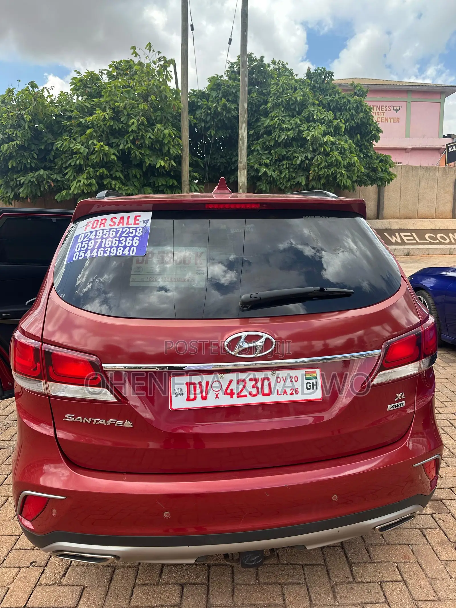 Hyundai Santa Fe Limited 2.0T FWD 2019 Red