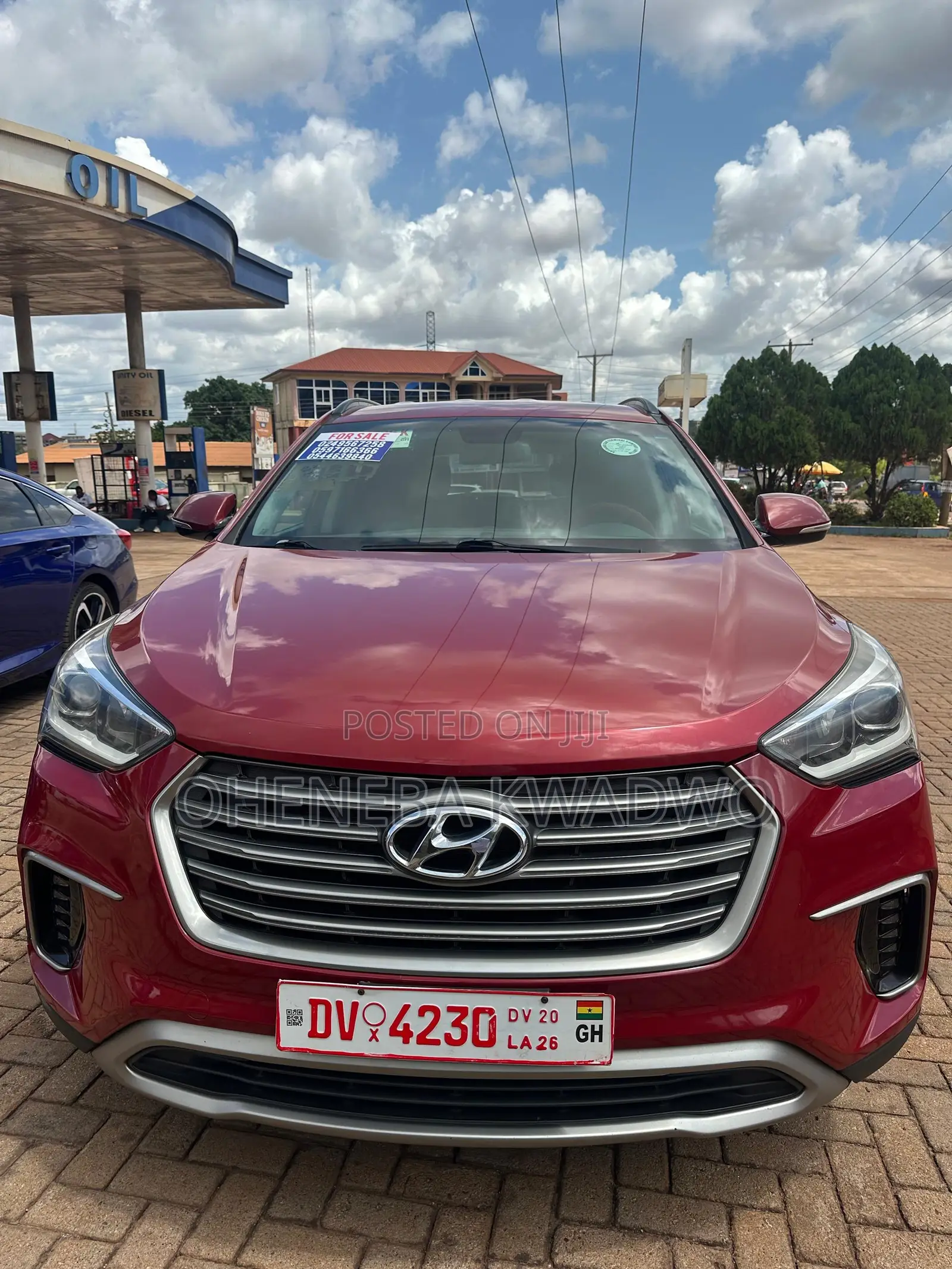 Hyundai Santa Fe Limited 2.0T FWD 2019 Red