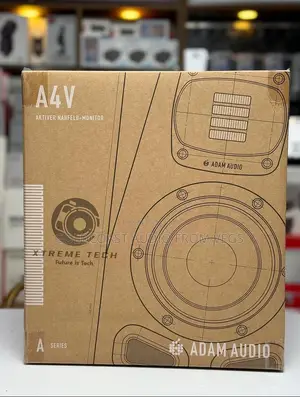 Adam Audio A4v 130w 4" Active 2-Way Studio Monitor Kit (Pair)