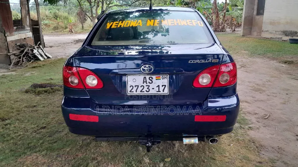Toyota Corolla 2007 Blue