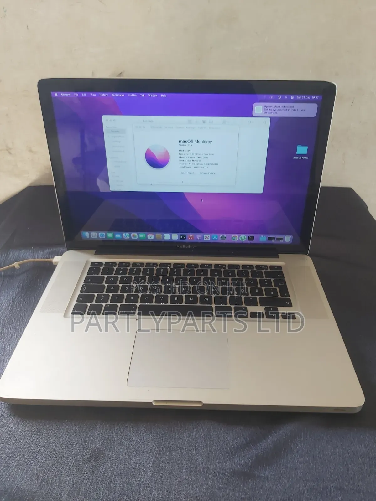 Laptop Apple MacBook 2009 8GB Intel Core 2 Duo HDD 500GB