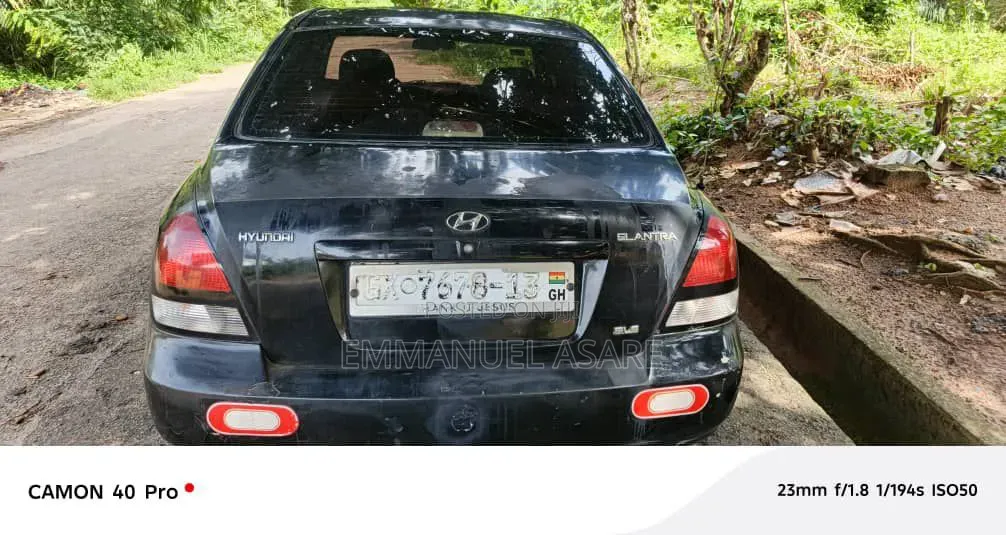 Hyundai Elantra 2005 Black