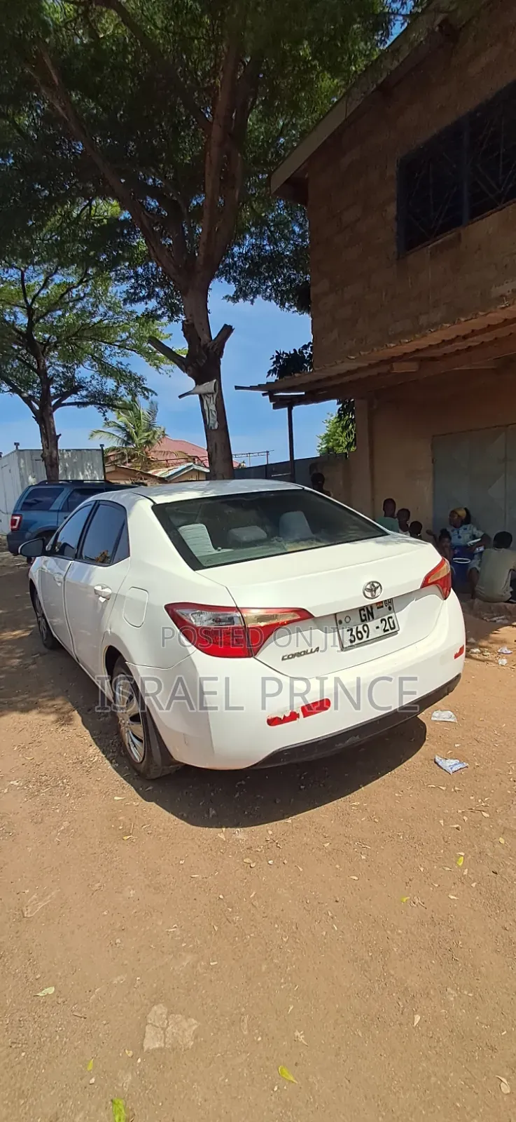 Toyota Corolla L 4dr Sedan (1.8L 4cyl 4A) 2015 White
