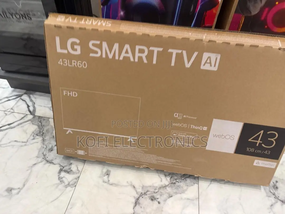 Lg 43” Smart Ai Television Smart Viewing Made Easy