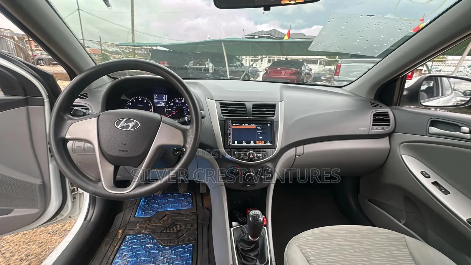 Hyundai Accent GLS 4dr Sedan (1.6L 4cyl 6M) 2015 White