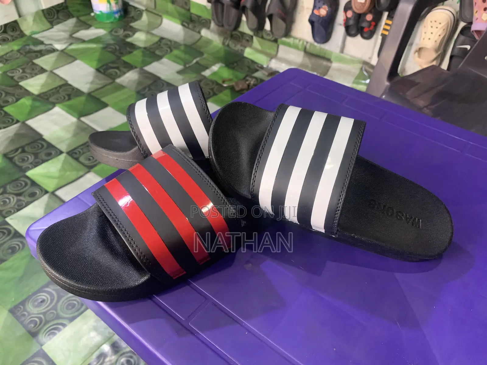 Slide Three Line’S Adidas