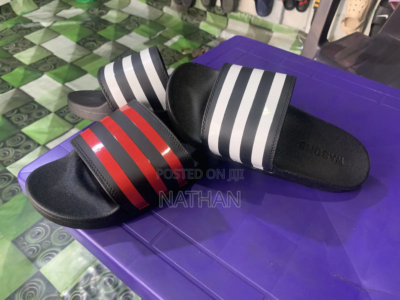 Slide Three Line’S Adidas