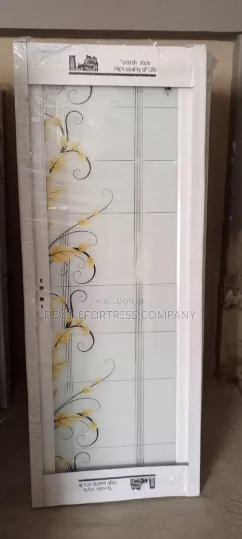 Beautiful Strong Fiber Glass Bathroom Doors Available in Designs